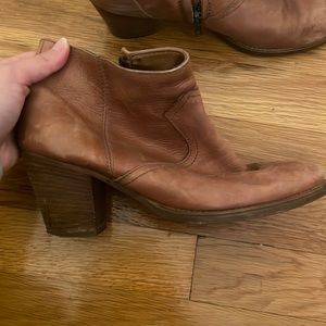 Madewell leather booties
